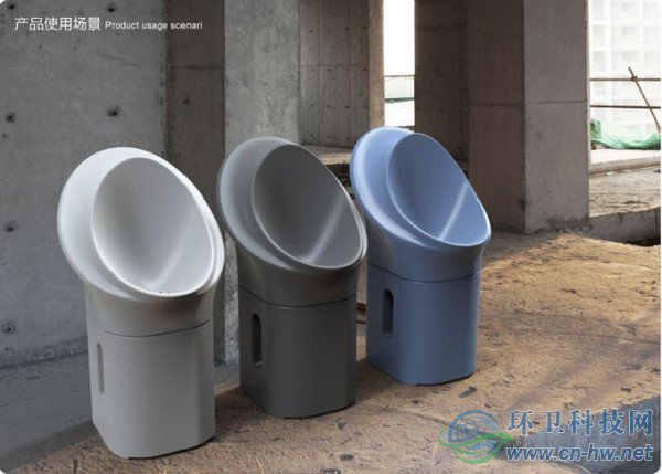 圖為可循環(huán)利用尿激酶的模塊化、移動(dòng)式建筑工地小便桶設(shè)計(jì)圖。